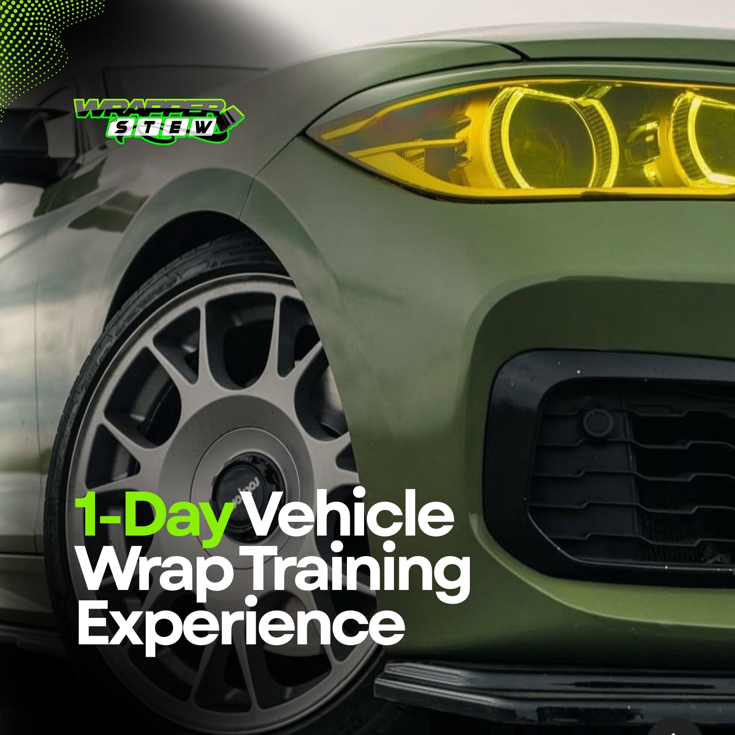 1-Day Vehicle Wrap Training Experience – Wrapper Stew